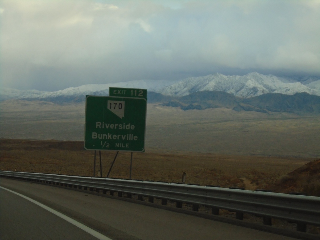 I-15 North - Exit 112