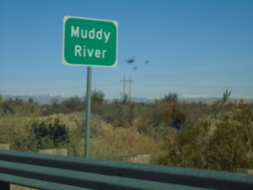 NV-168 West - Muddy River