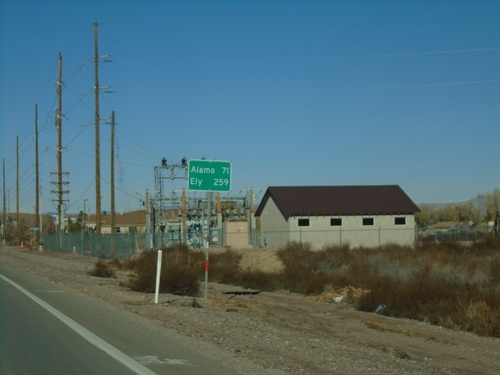 NV-168 West - Distance Marker