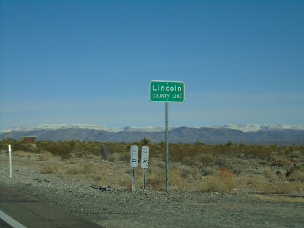 US-93 North - Lincoln County