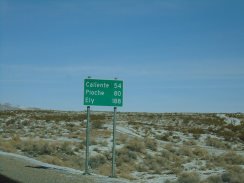 US-93 North - Distance Marker