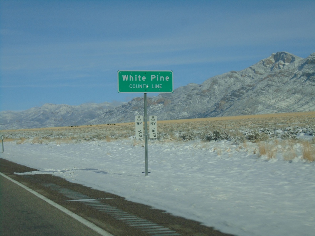 NV-318 North - White Pine County Line