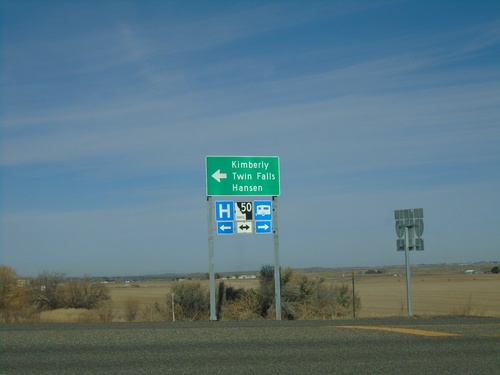 I-84 West - Exit 182 Offramp at ID-50