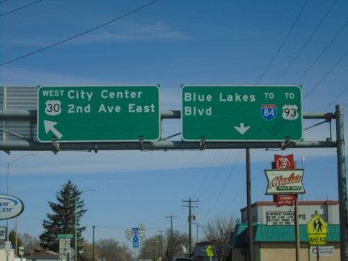 US-30 West - Blue Lakes Blvd. at 2nd Ave. E