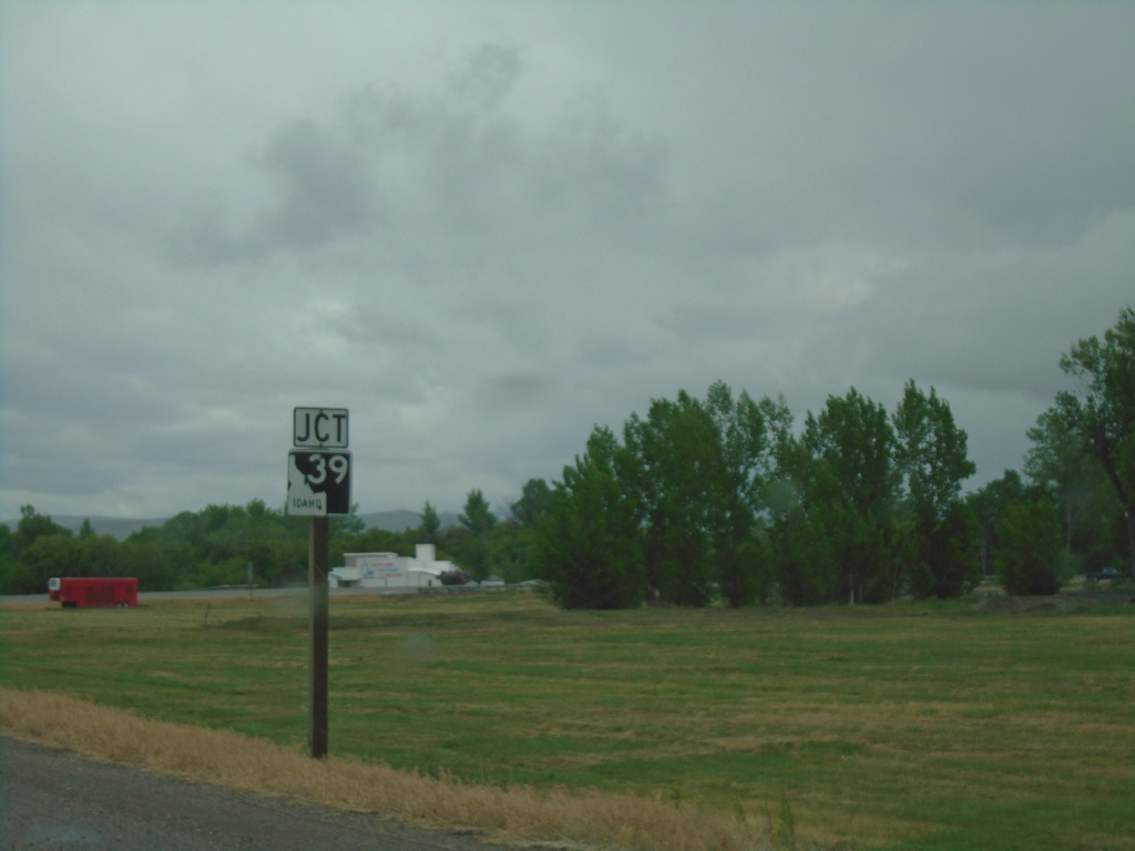 US-26 East Approaching ID-39