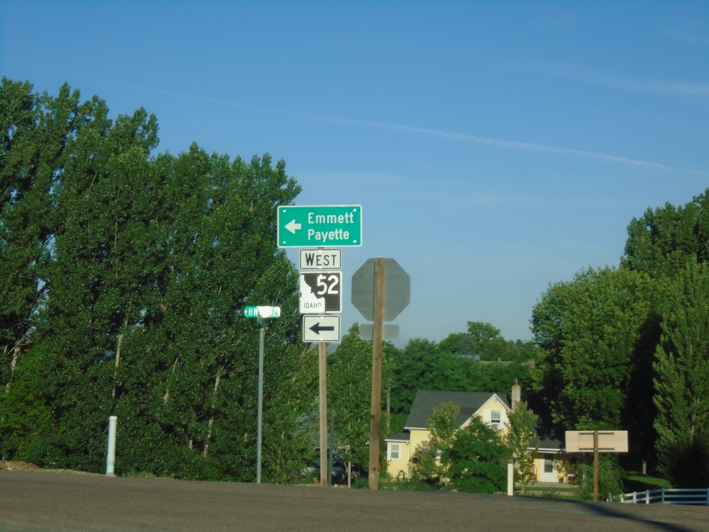 ID-52 West at Van Deusen Road