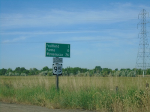 US-95 South - Distance Marker