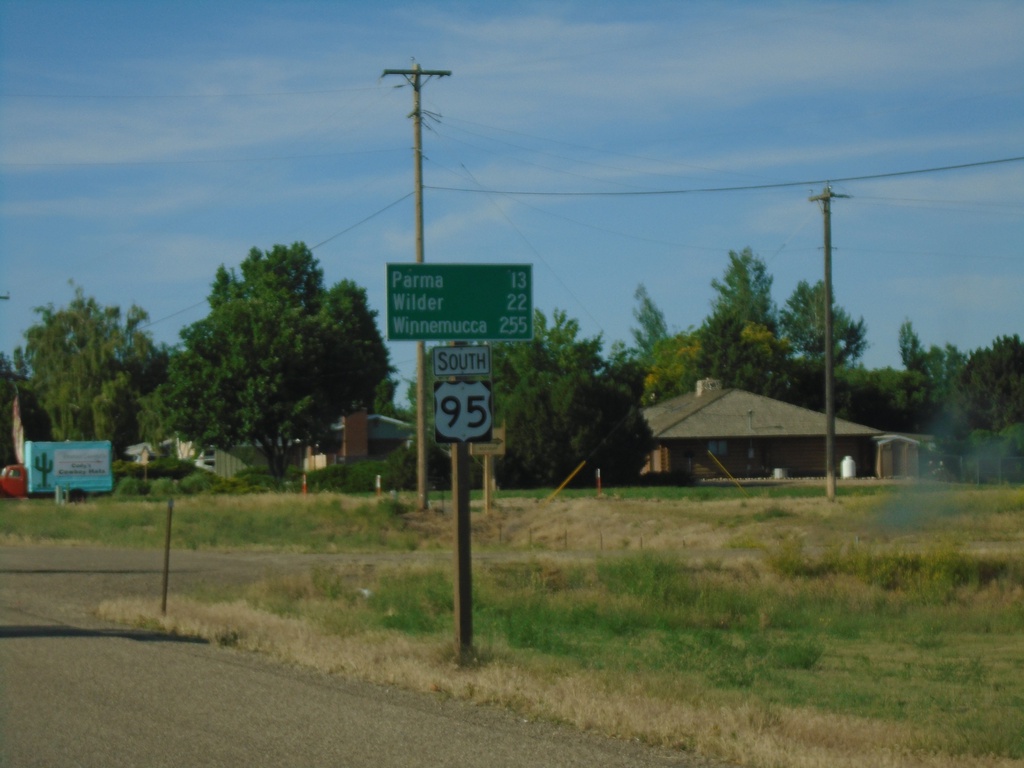 US-95 South - Distance Marker