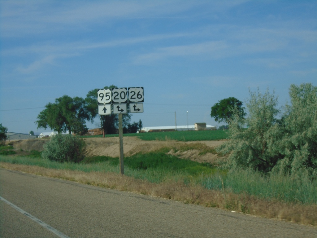 US-95 South at US-20/US-26