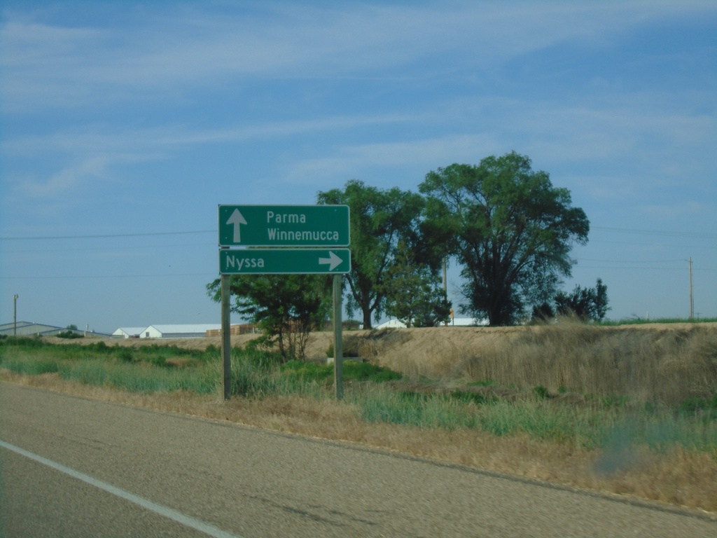 US-95 South at US-20/US-26