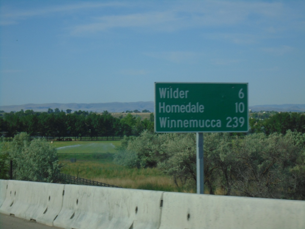 US-95 South - Distance Marker