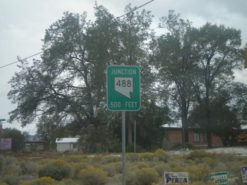 NV-487 South Approaching NV-488