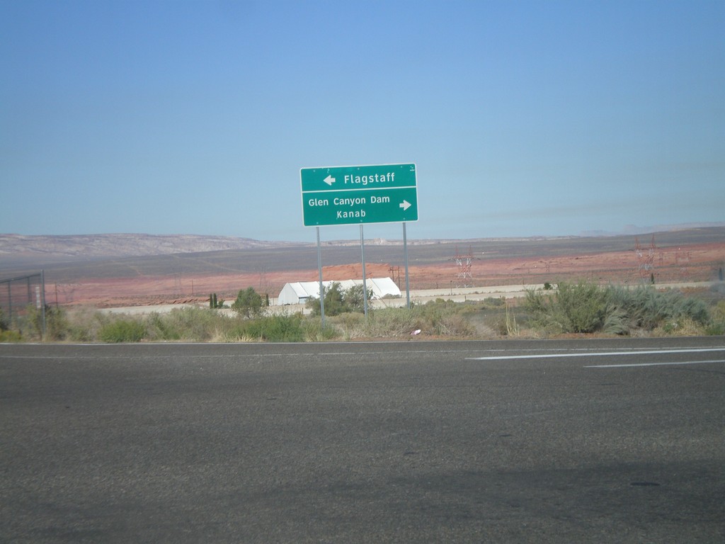 End AZ-89L at US-89