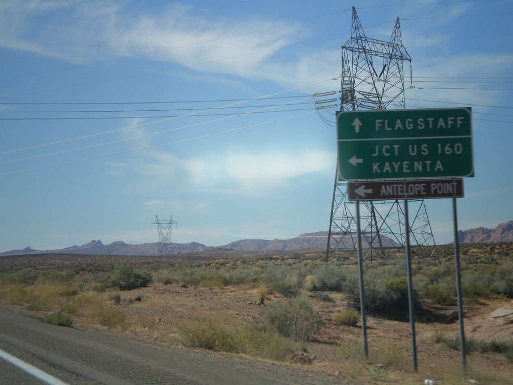 US-89 South Approaching AZ-98