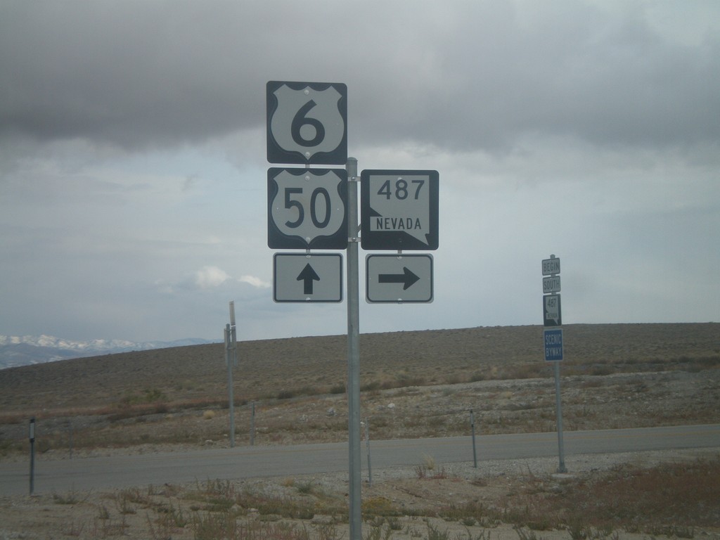 US-6/US-50 East at NV-487