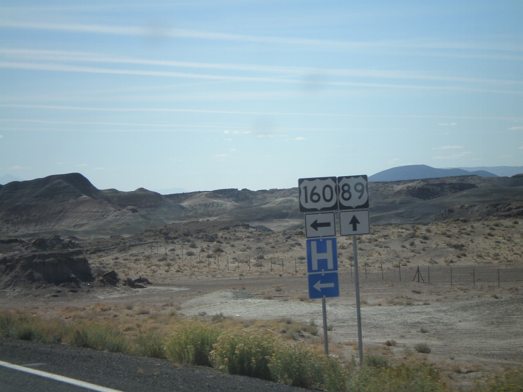 US-89 South at US-160