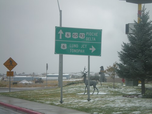 US-93 South/US-50 East at US-6