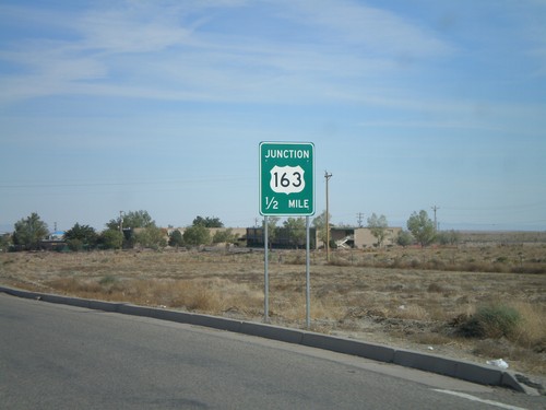 US-160 East Approaching US-163