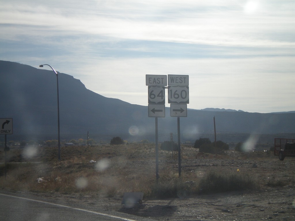 US-160 West at US-64