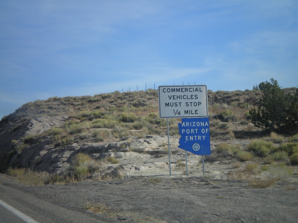 US-160 East - Arizona Port of Entry