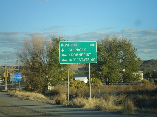 US-64 West Approaching NM-371