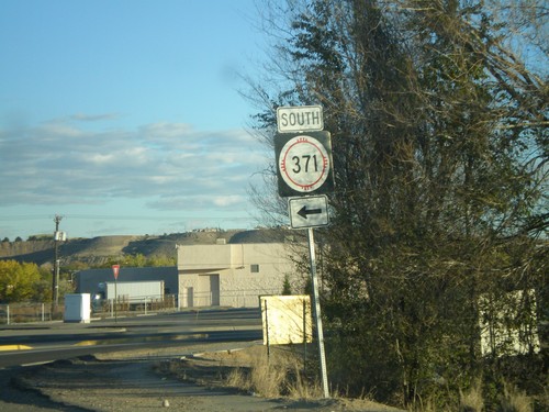 US-64 West at NM-371