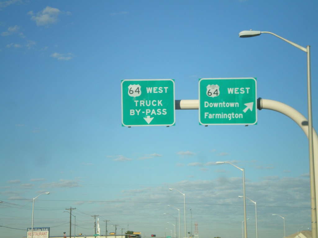 US-64 West - Farmingon Bypass