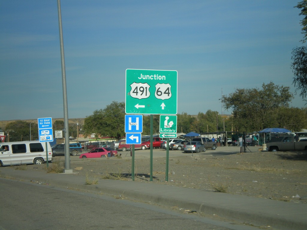 US-64 East/US-491 at Split