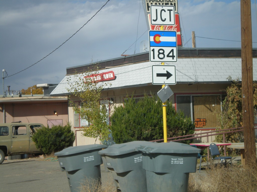 US-160 West at CO-184