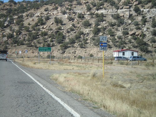 CO-145 West Approaching CO-141