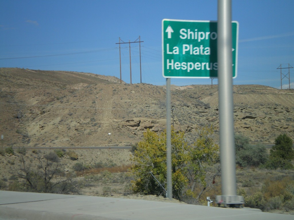 US-64 West at NM-170