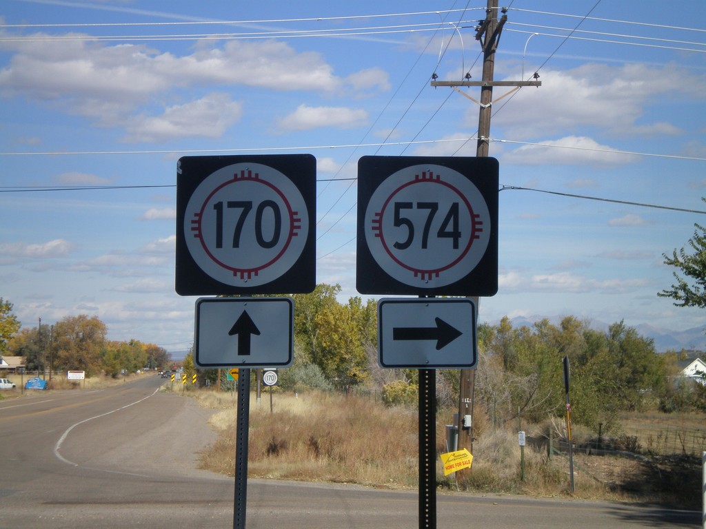 NM-170 North at NM-574 East