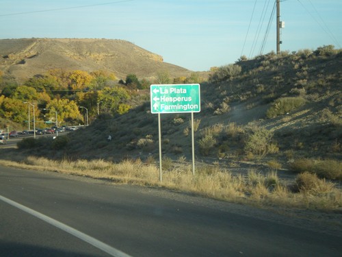 US-64 East at NM-170