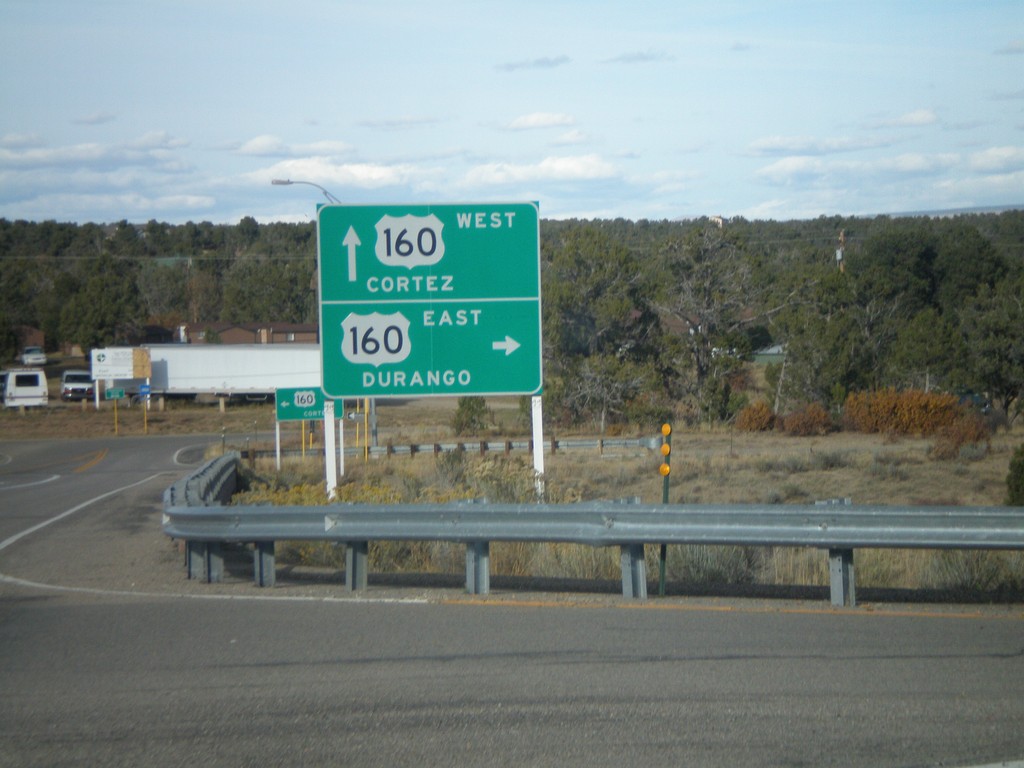 Mesa Verde Park Road at US-160