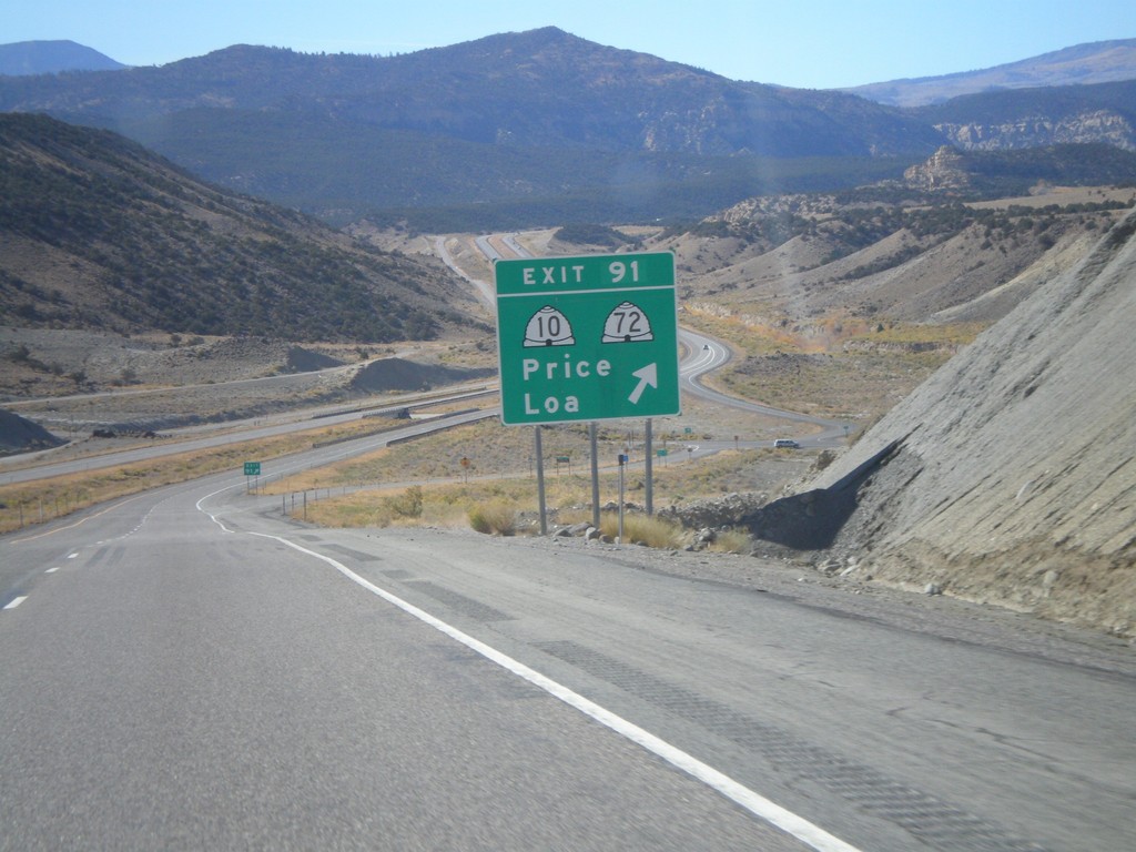 I-70 West - Exit 91