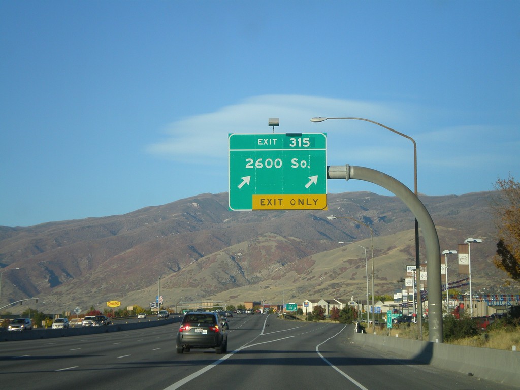 I-15 North - Exit 315