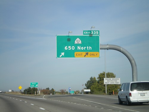 I-15 North - Exit 335