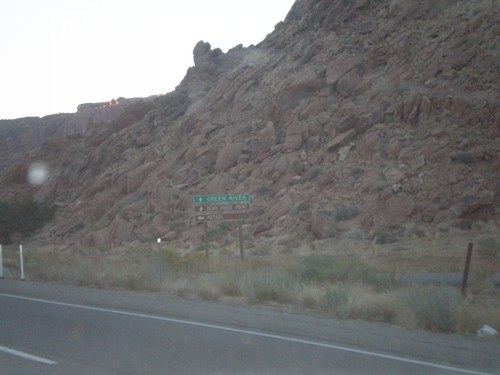 US-191 North Approaching UT-279