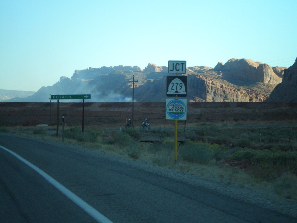 US-191 South Approaching UT-279