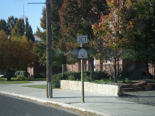 UT-131 West Approaching UT-28