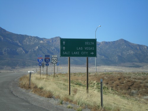 US-50 West at I-15