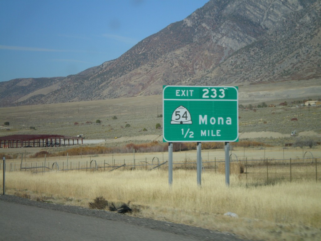 I-15 North - Exit 233