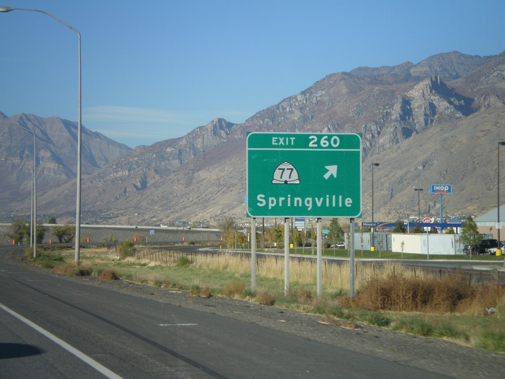 I-15 North - Exit 260