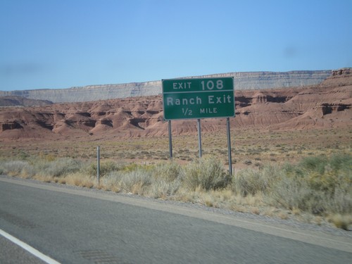 I-70 West - Exit 108