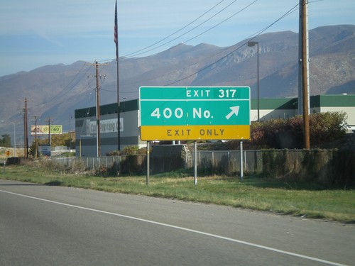 I-15 North - Exit 317