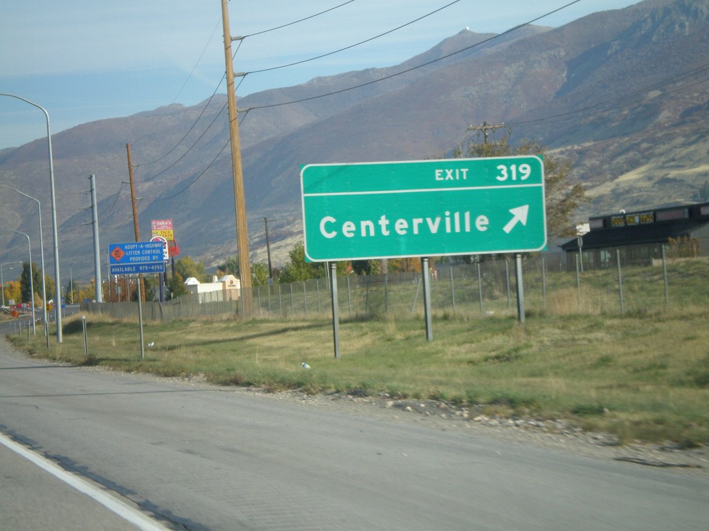 I-15 North - Exit 319