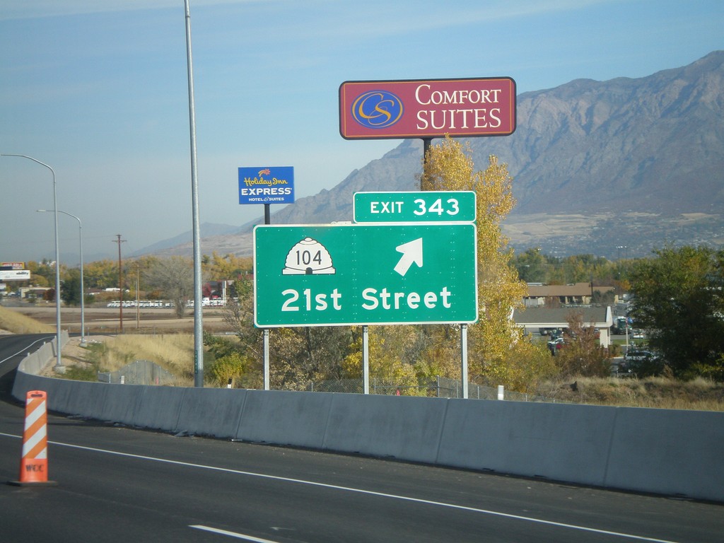 I-15 North - Exit 343