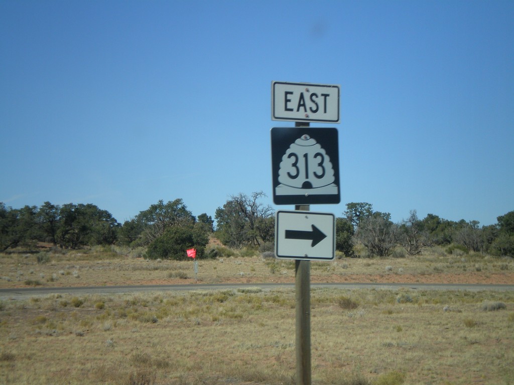 UT-313 East at Canyonlands National Park