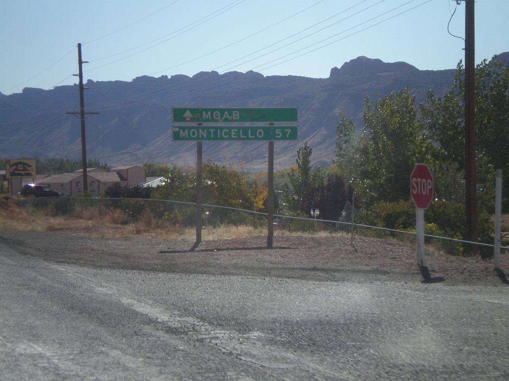 US-191 South - Distance Marker