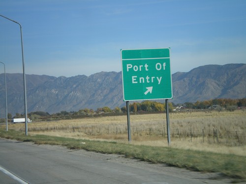 I-15 North at Port of Entry